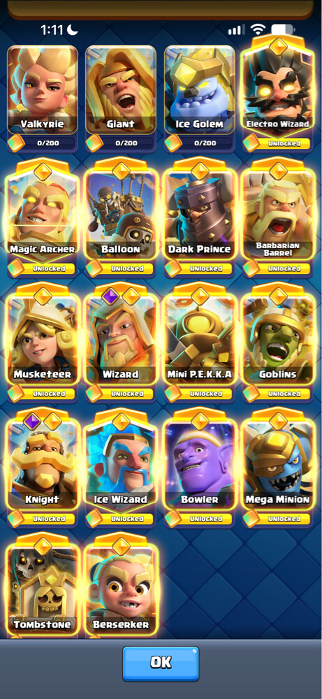 clash royale account  - 10