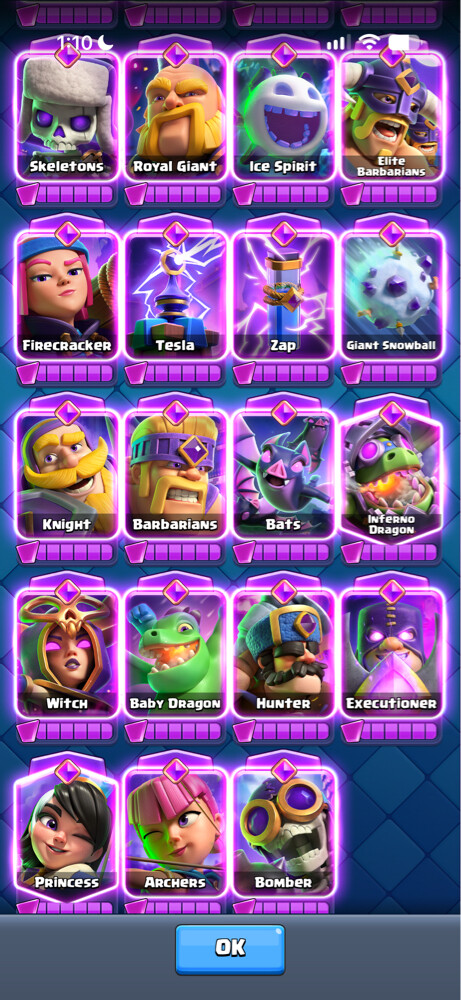 clash royale account  - 12