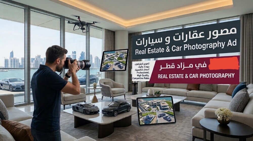 مصور عقارات وسيارات احترافي - تصو - 1