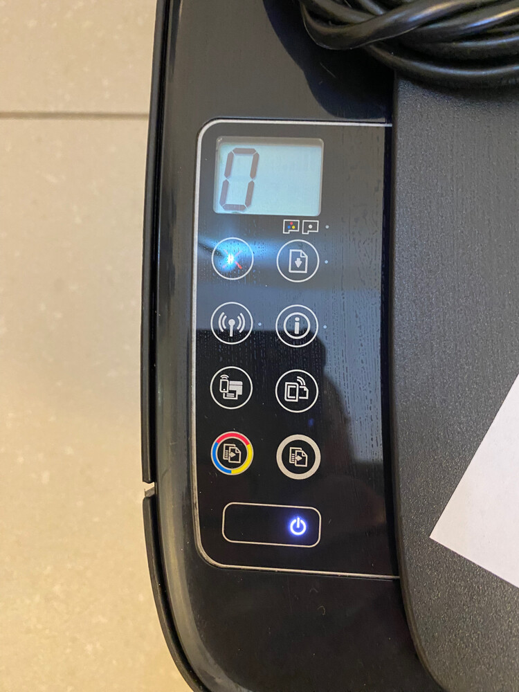hp wifi color printer full ink tank - 7