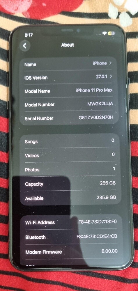 Apple iPhone 11 pro max 256GB - 2