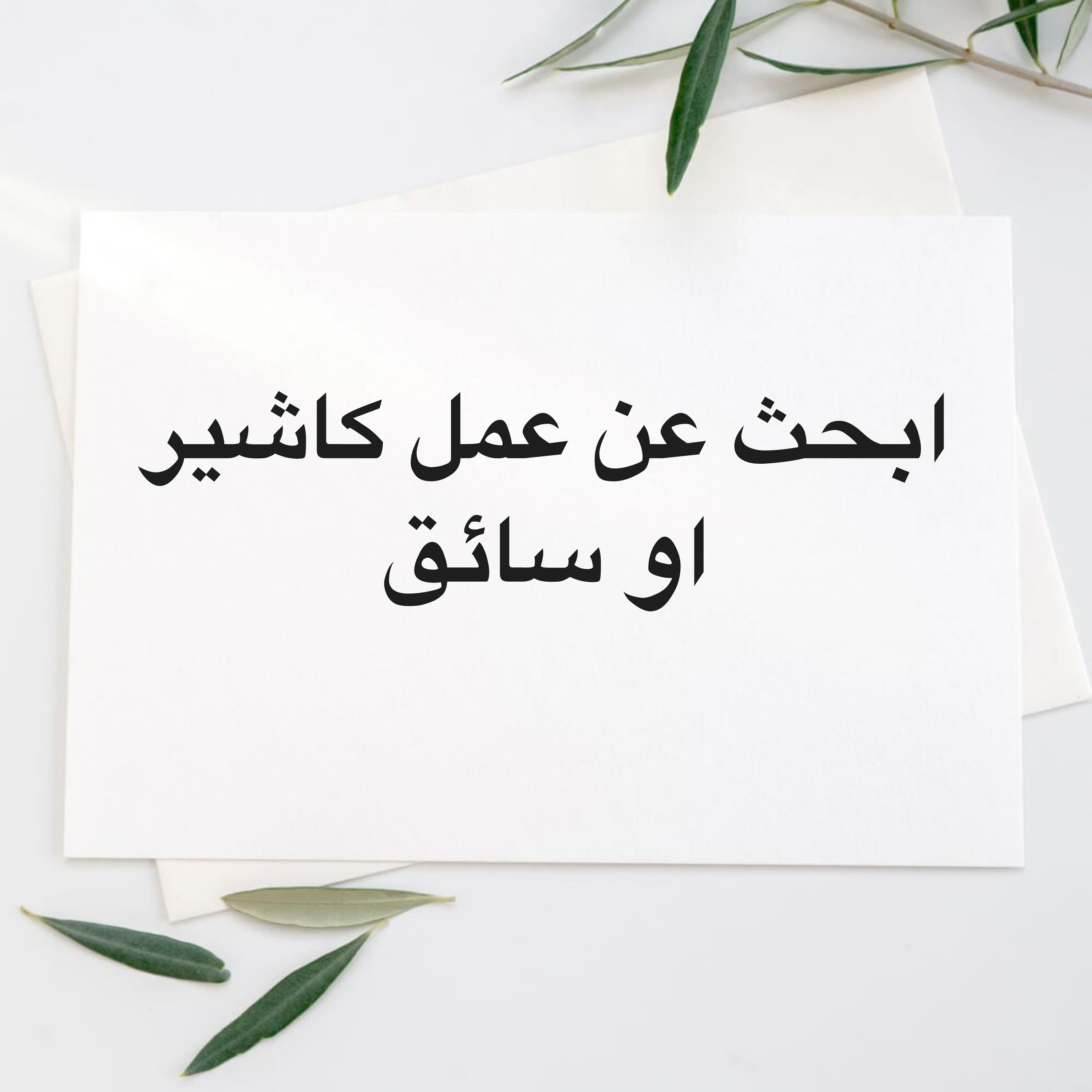 سائق او كاشير - 1