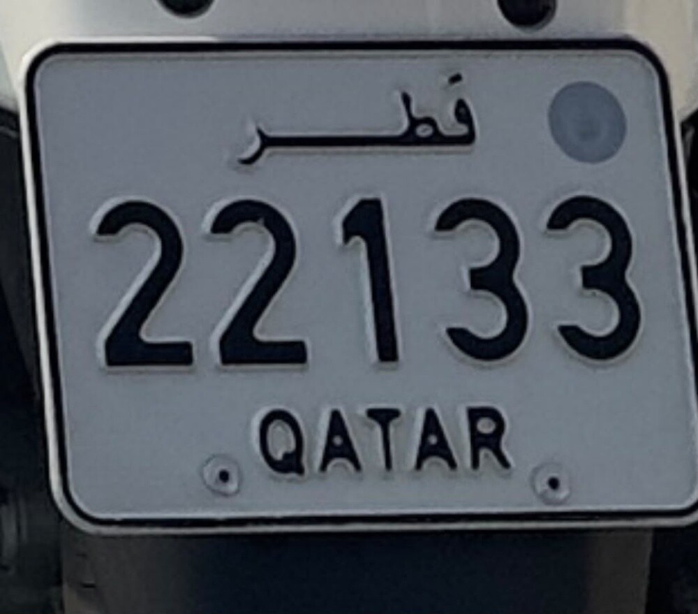 motorcycle plate - 3