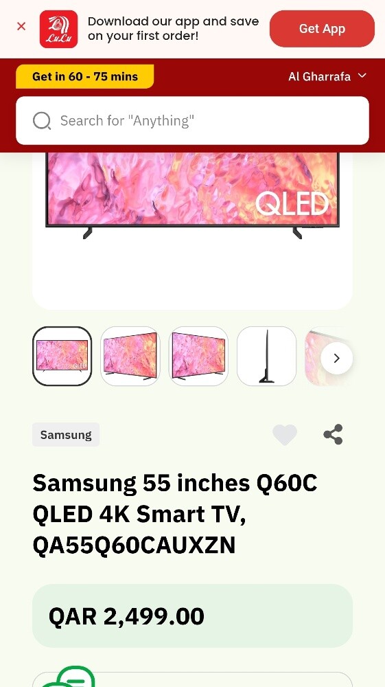Samsung 55" 4K UHD QLED smart tv - 3
