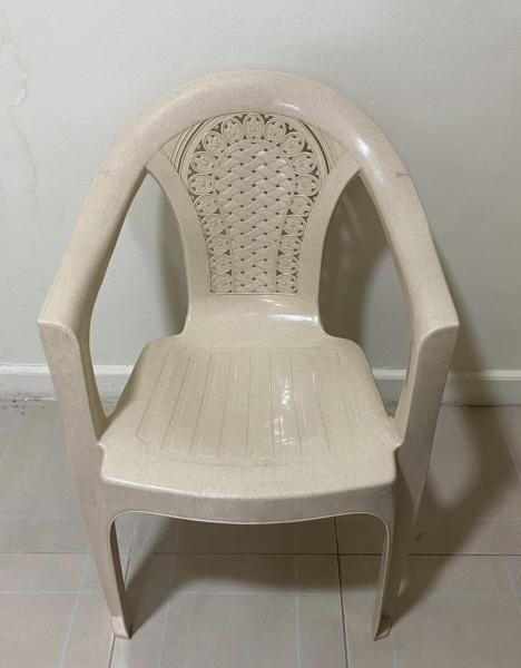Plastic Arm Chair - 1