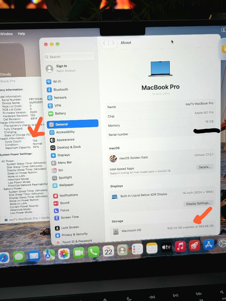 16/1TB 14" Macbook M2 Pro Gray - 2