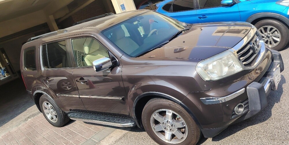 Honda Pilot 2014 brown - 2