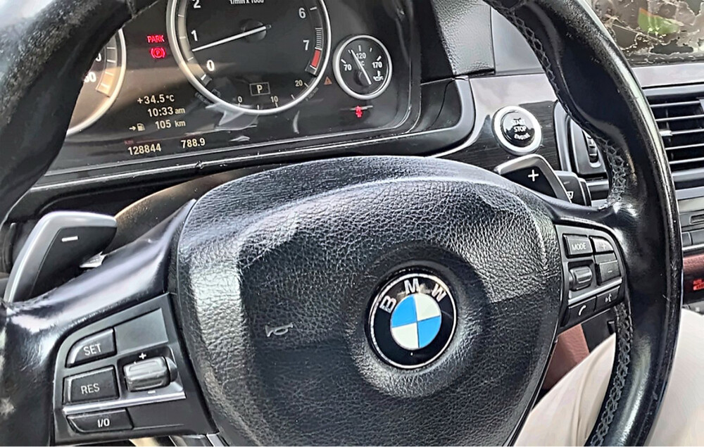 BMW 523i Black  M Sport Rims - 13