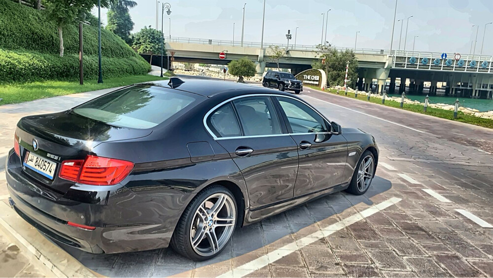 BMW 523i Black  M Sport Rims - 6