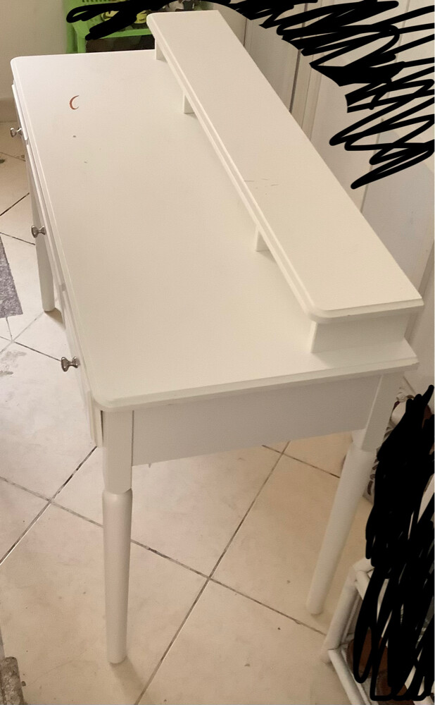 طاولة مكتب/تسريحة متعددة استخدام - 1