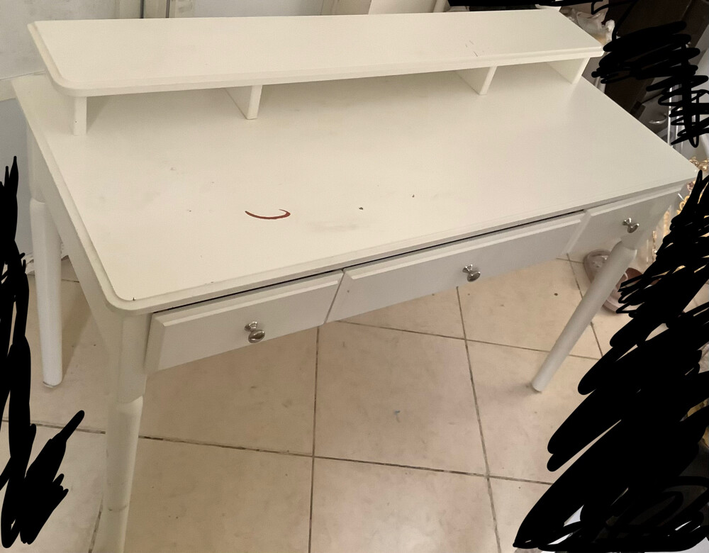 طاولة مكتب/تسريحة متعددة استخدام - 2