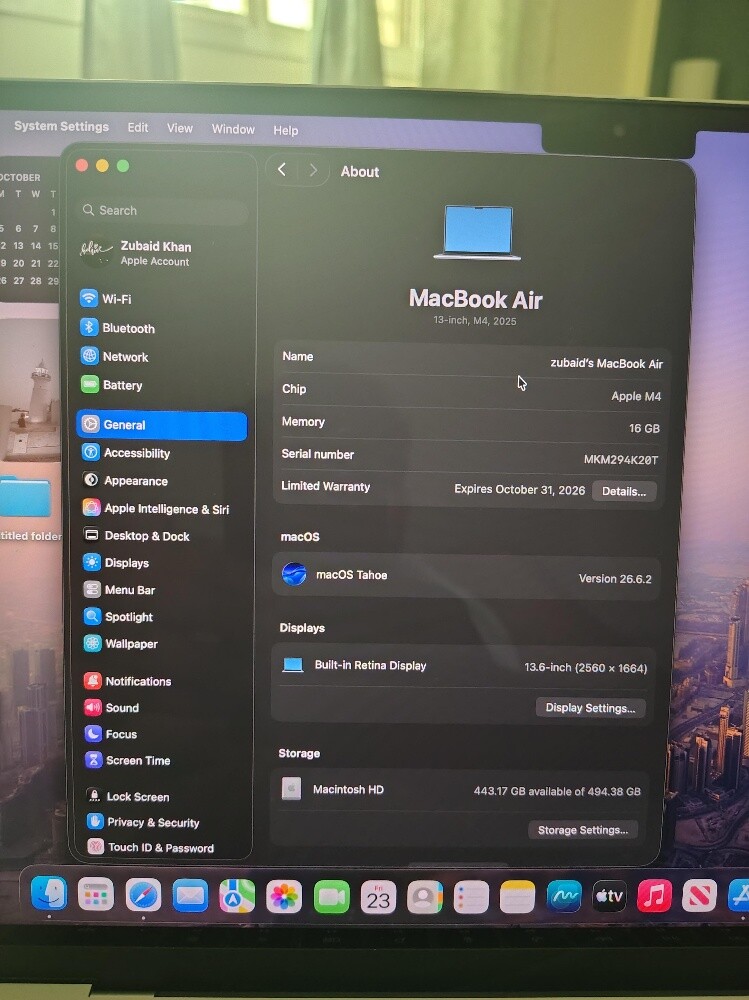 MacBook air m4 16gb with 512gb - 5