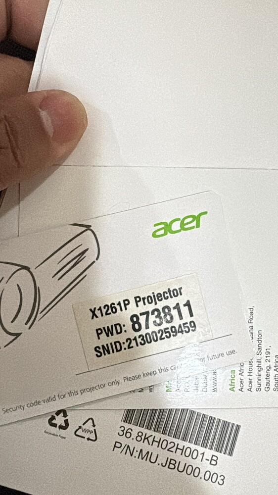 ACER PROJECTOR - 3