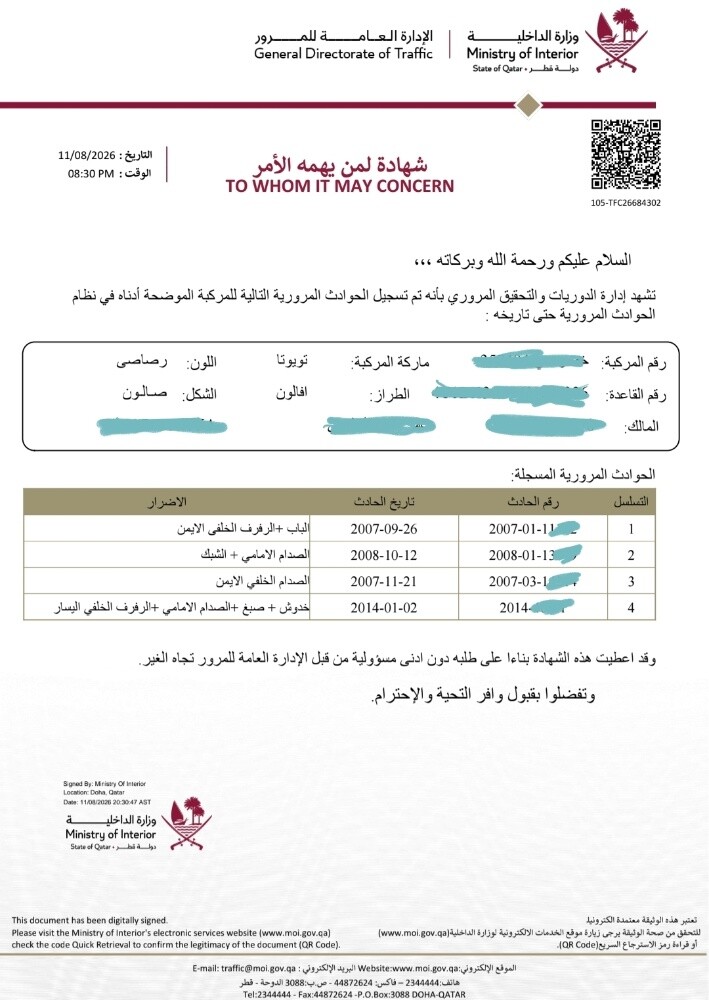 تويوتا افالون 2006 - 11