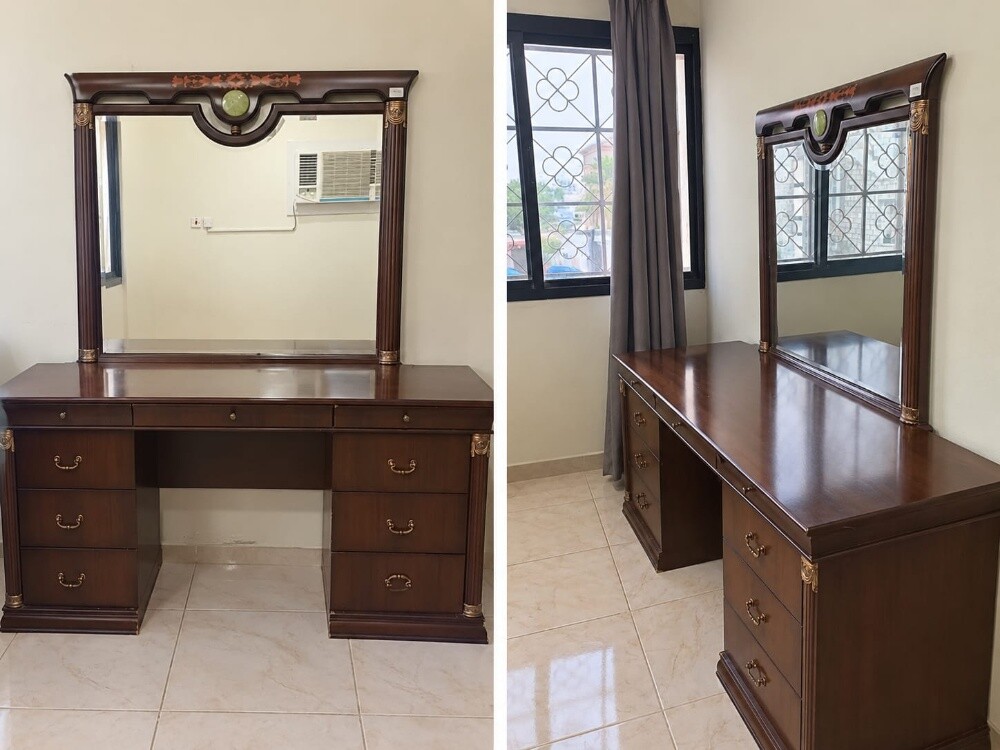 dressing table with bedroom table - 2