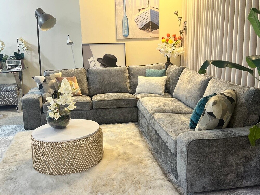 luxury new and used sofa set - 15