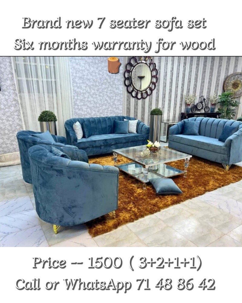 luxury new and used sofa set - 17
