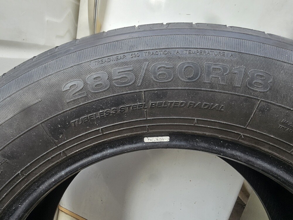 tire for sale 285/60/R18 - 1