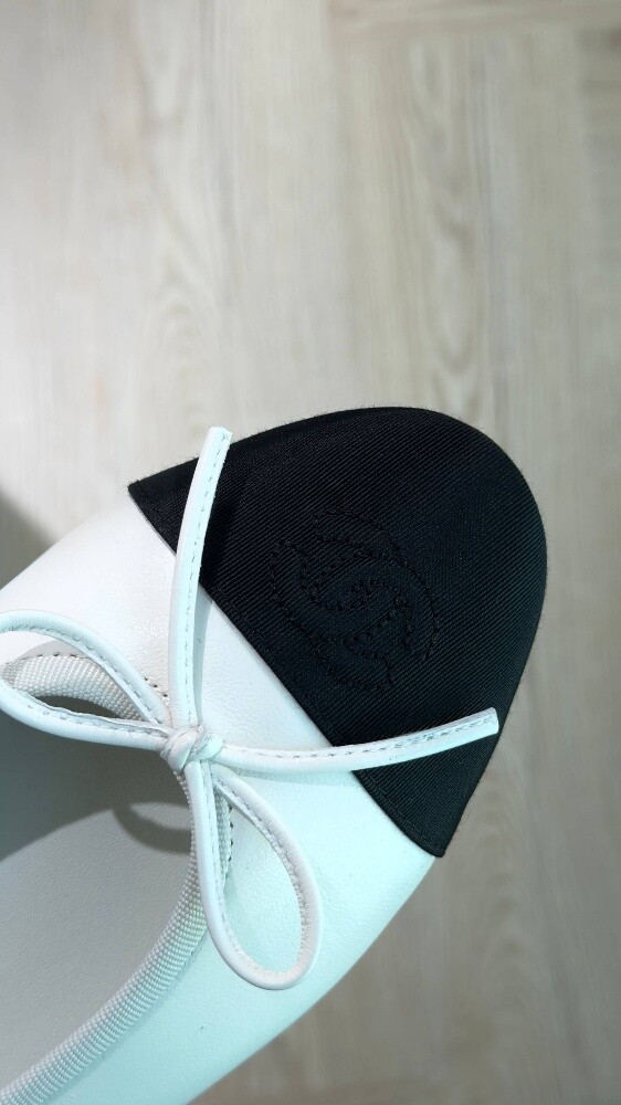 COCO Ballet Flats White & Black - 4