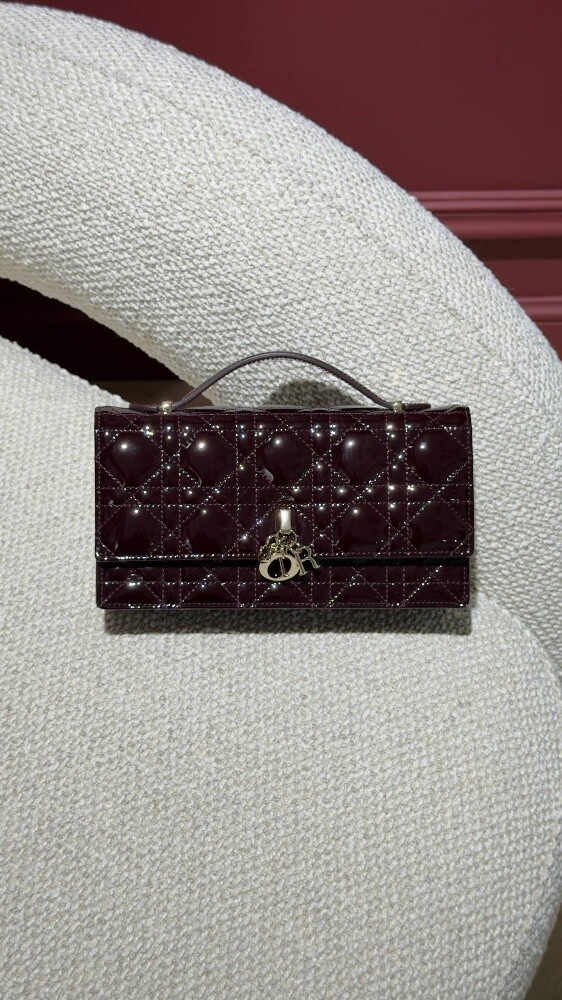 DR Mini Miss Bag Deep Amaranth Pate - 1