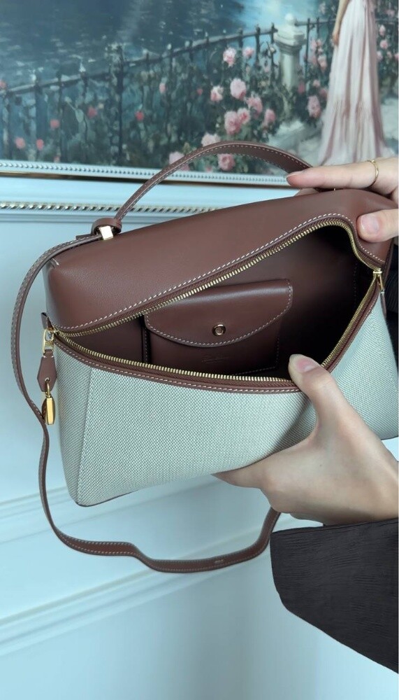 LP Extra Bag L27 in Natural Canvas - 2