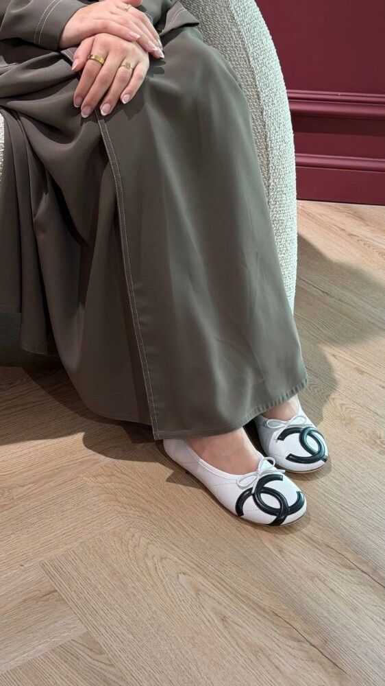 COCO Ballet flats Lambskin White & - 4