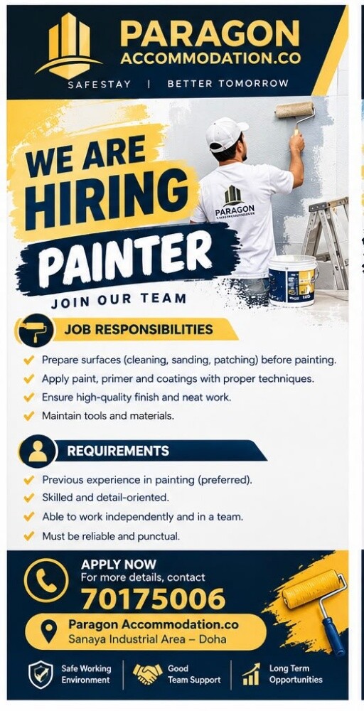painter required - 1