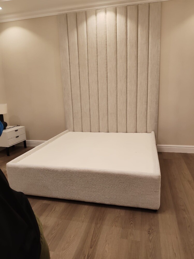 bed with back side design - 4