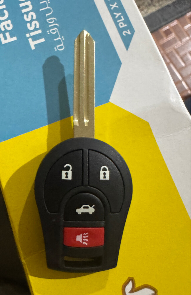 Nissan Sunny, Tiida key - 1