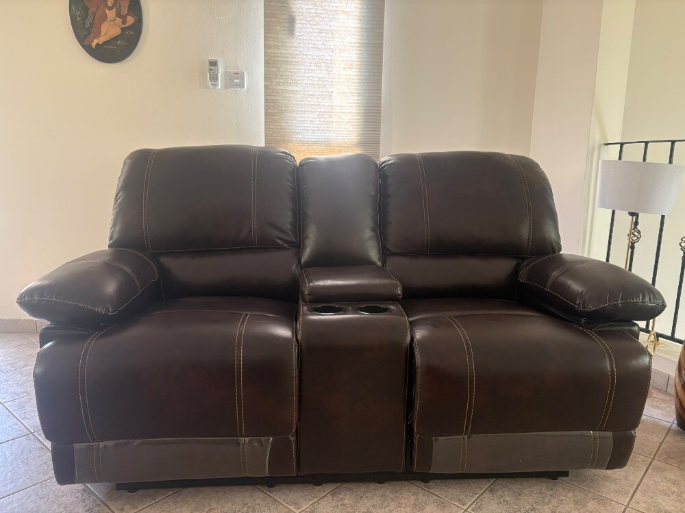 Two-Seater Recliner Sofa - 1