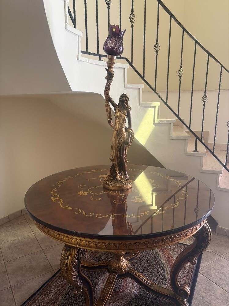 Round Entryway Table - 1