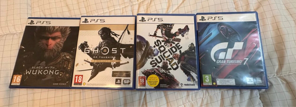 PS5 GAMES FOR SALE – 4 GAMES BUNDLE - 1