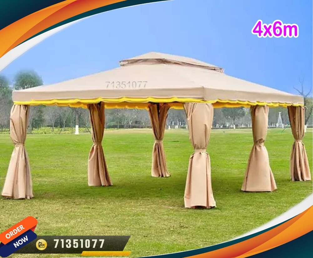 Outdoor tent 4x4m - 12