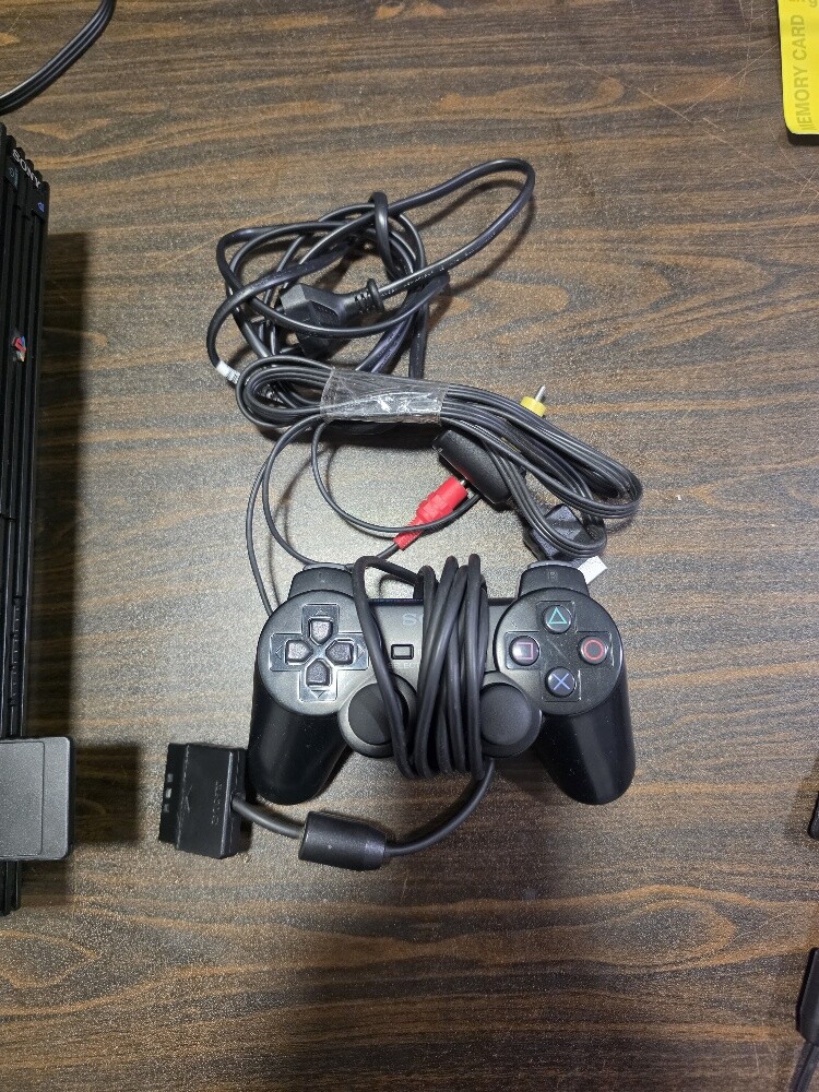 playstation 2 fat with 100 games - 8