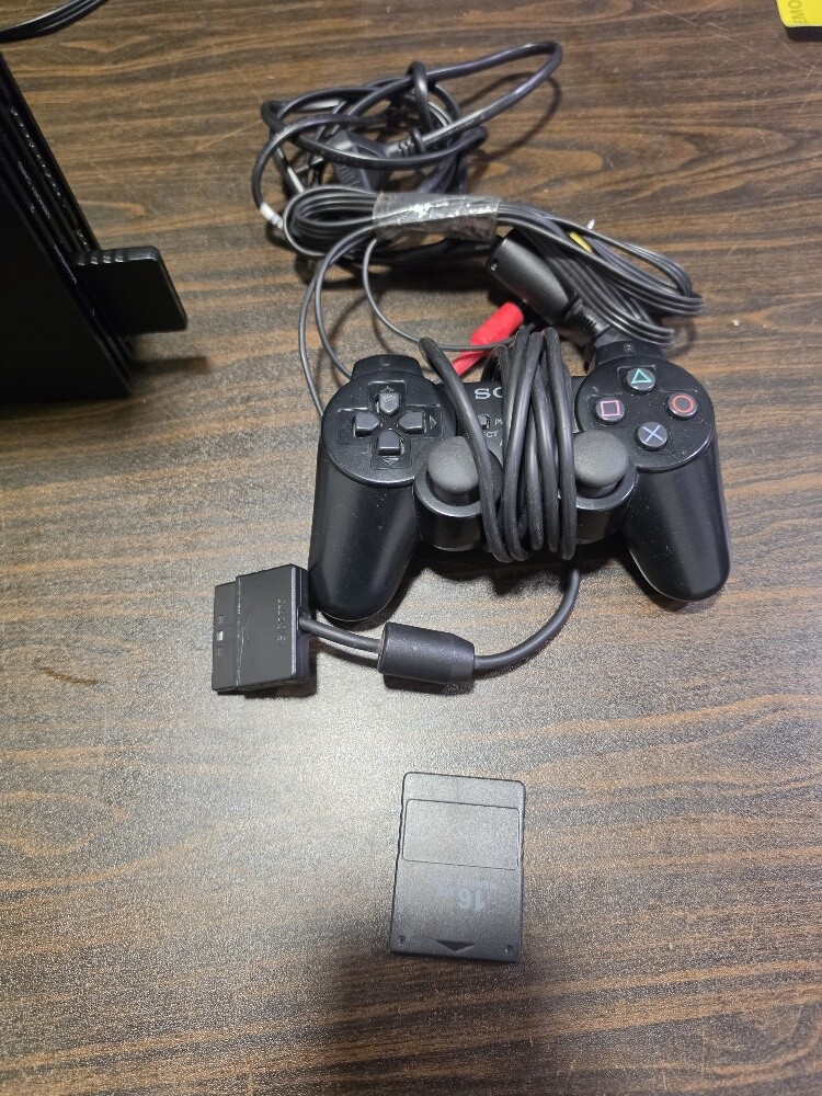 playstation 2 fat with 100 games - 7