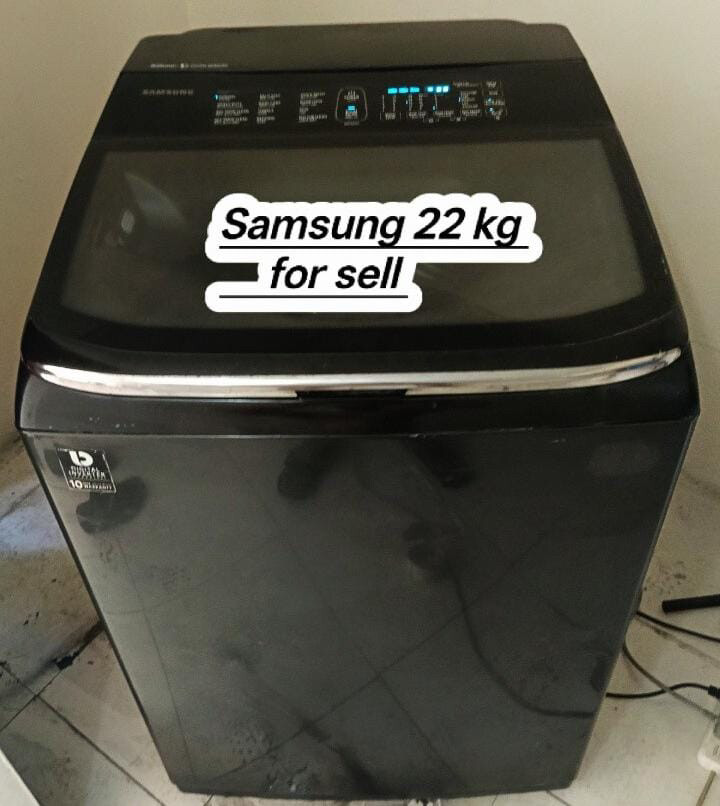 WASHING MACHINE FOR SALE 22 KG - 1