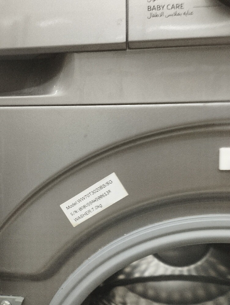 Samsung washing machine 7kg sale - 3