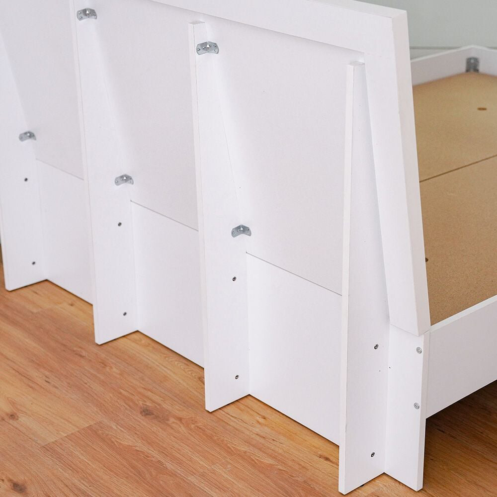 king size bed with mattress - 2