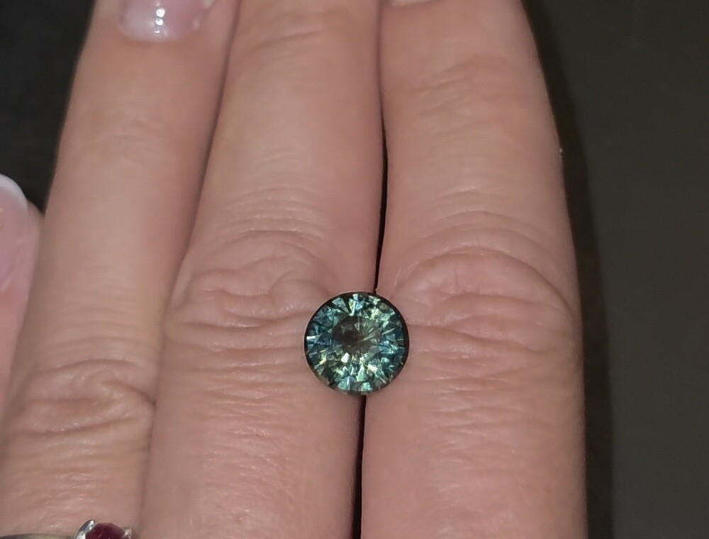 Bluish-Green Sapphire - 2