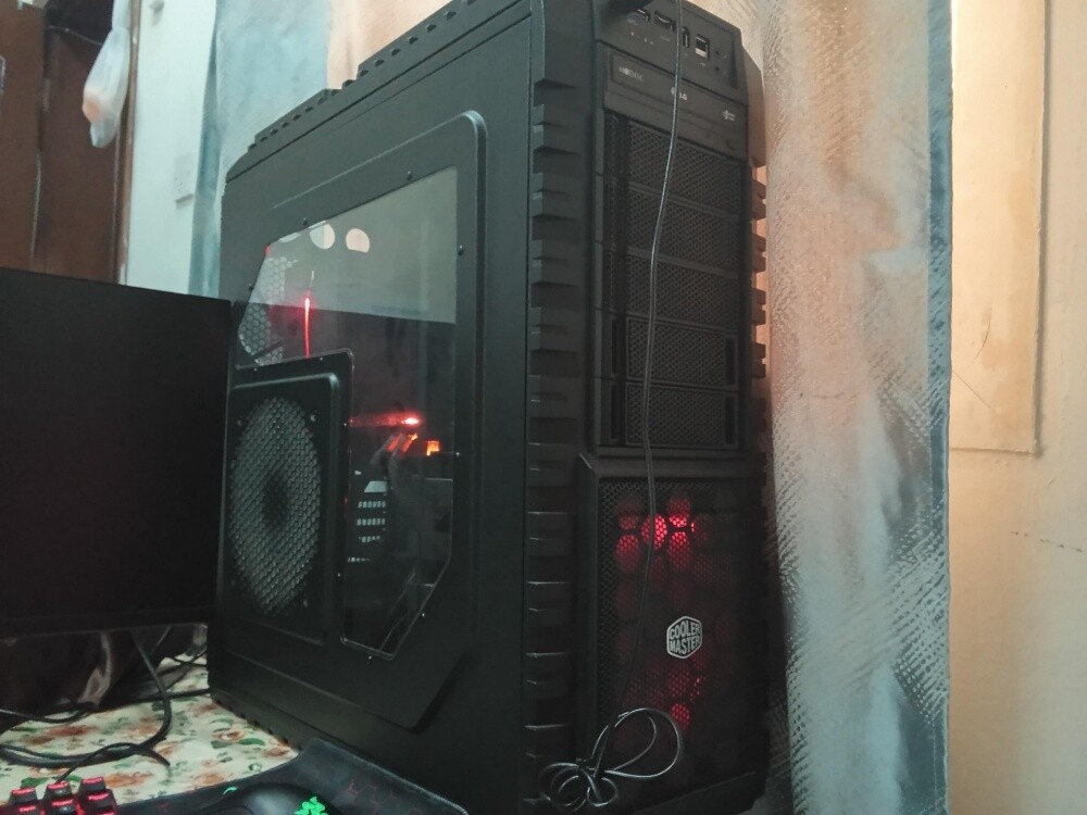 case coolermaster + Mobo+ cpu - 1