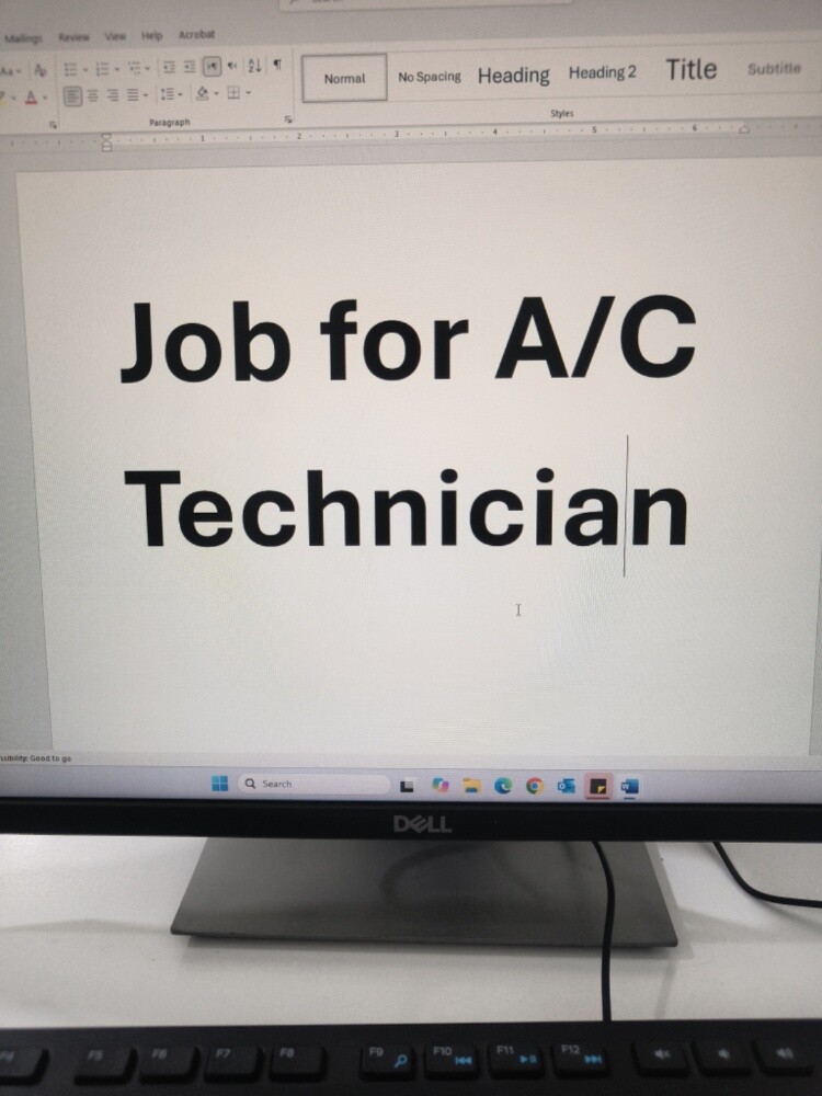 AC Technician - 1