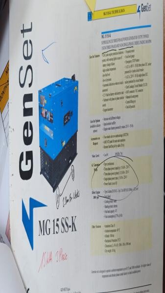 15 KVA KUBOTA - 2
