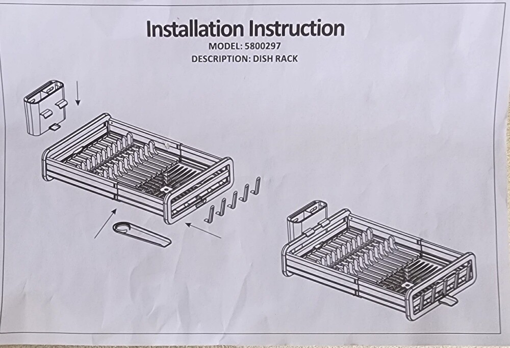Dish drying rack - 3