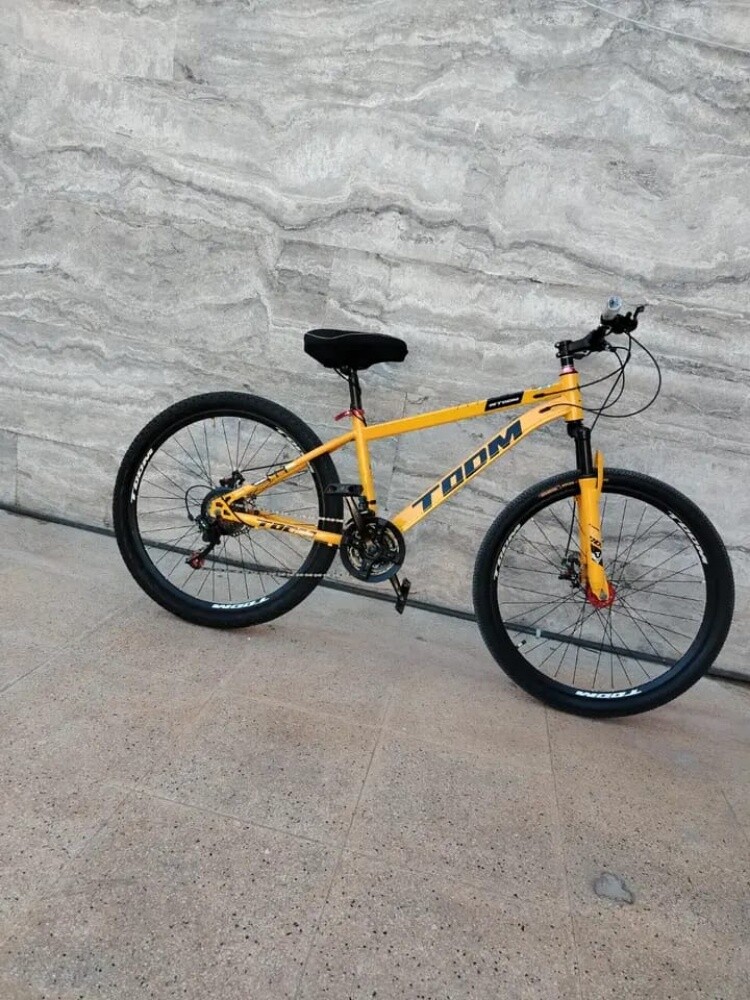 TODM mountain bike in yellow and black, in excellent condition and ready for immediate use. - 1