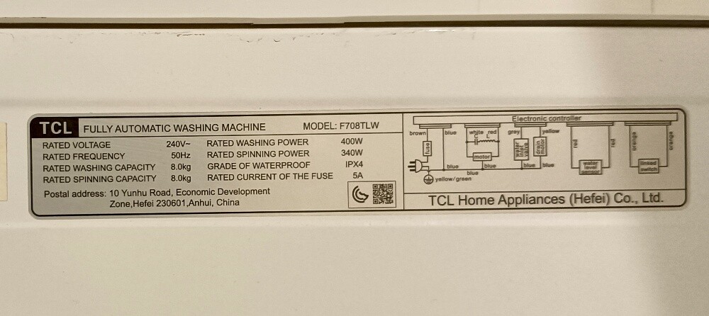 TCL washing macing - 4