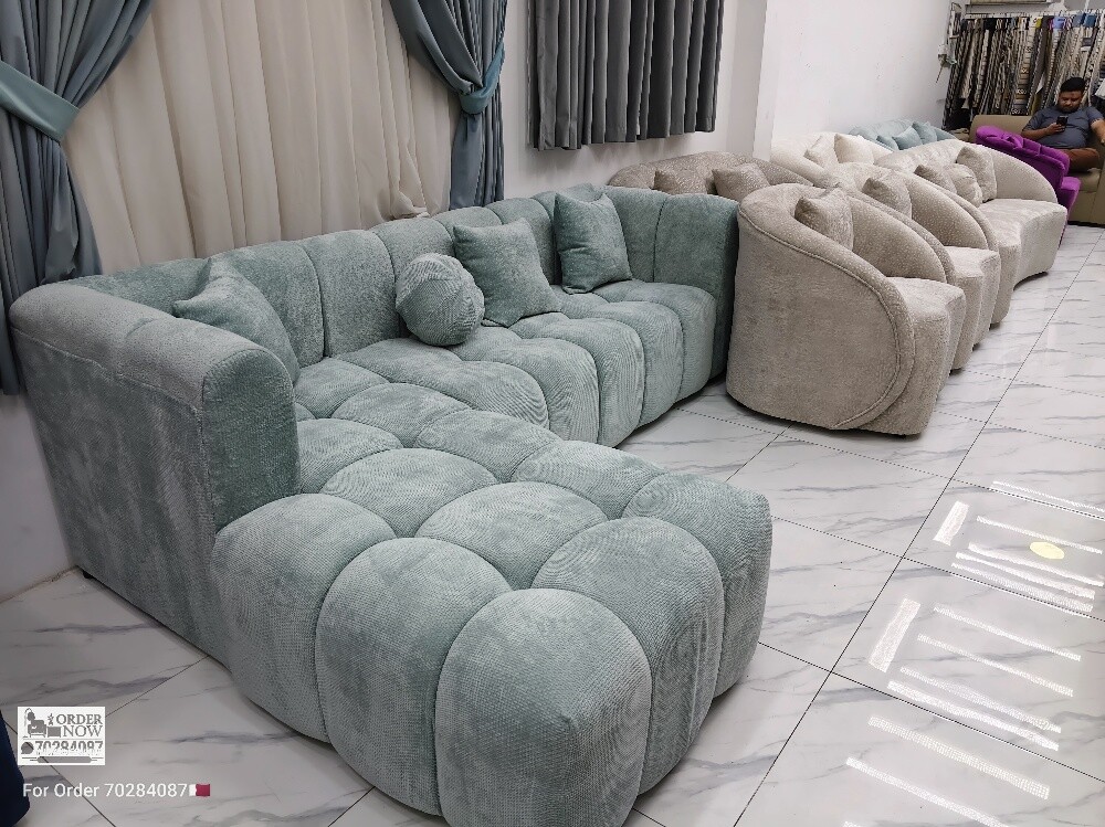 Luxury Modular L-Shape Sofa Customi - 2