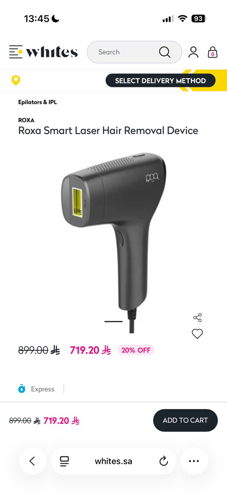 Roxa smart laser Hair removal devic - 2