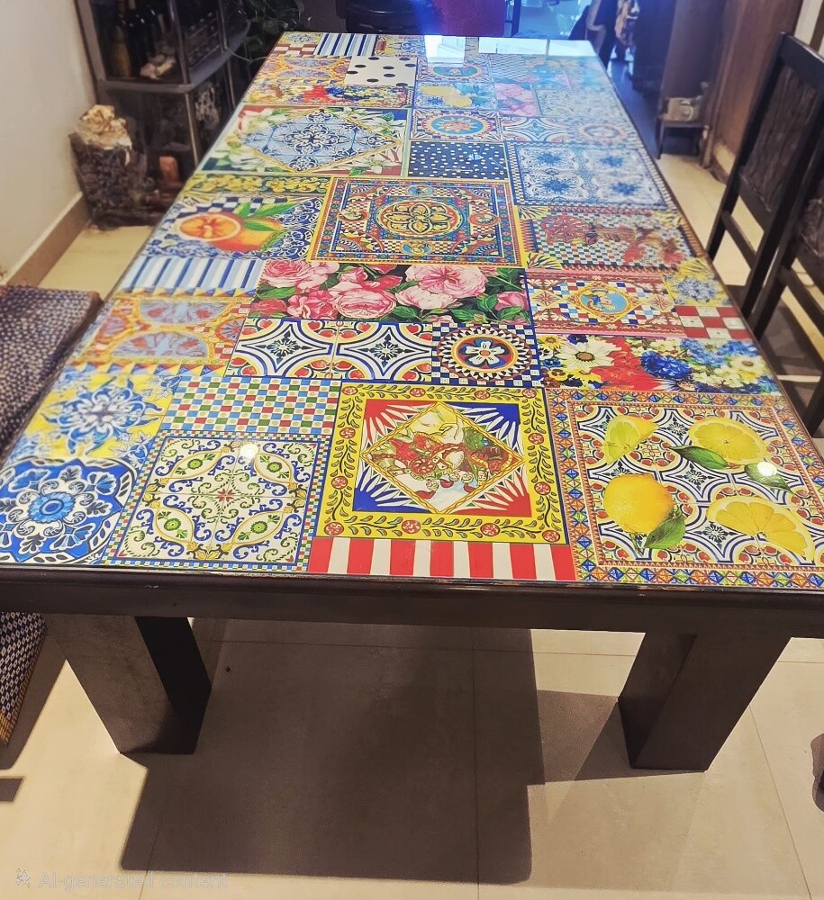 customized luxury dining table - 1