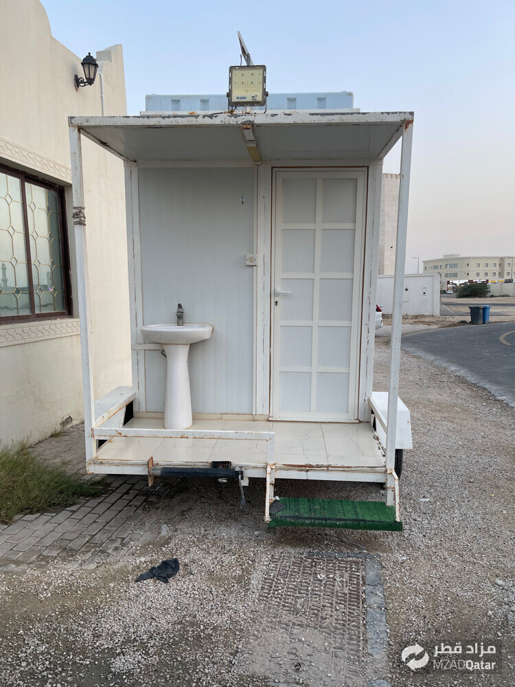 حمام متنقل مستخدم مجدد - 1