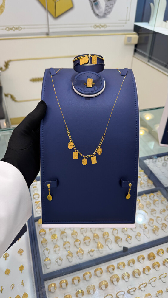 اطقم ذهب عيار 21 بحريني - 7